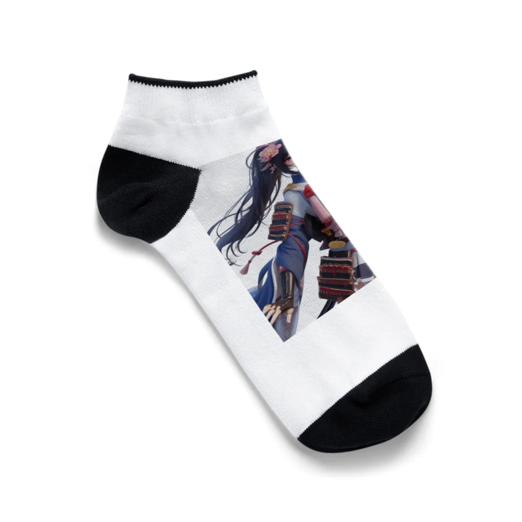 T_yama0429の戦闘ガール Ankle Socks