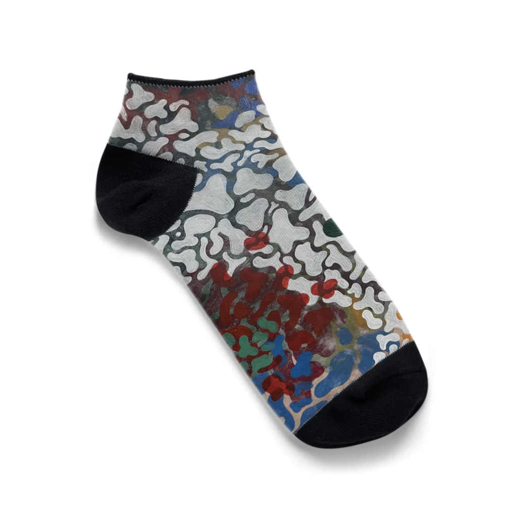 IS BONE YUのcell Ankle Socks