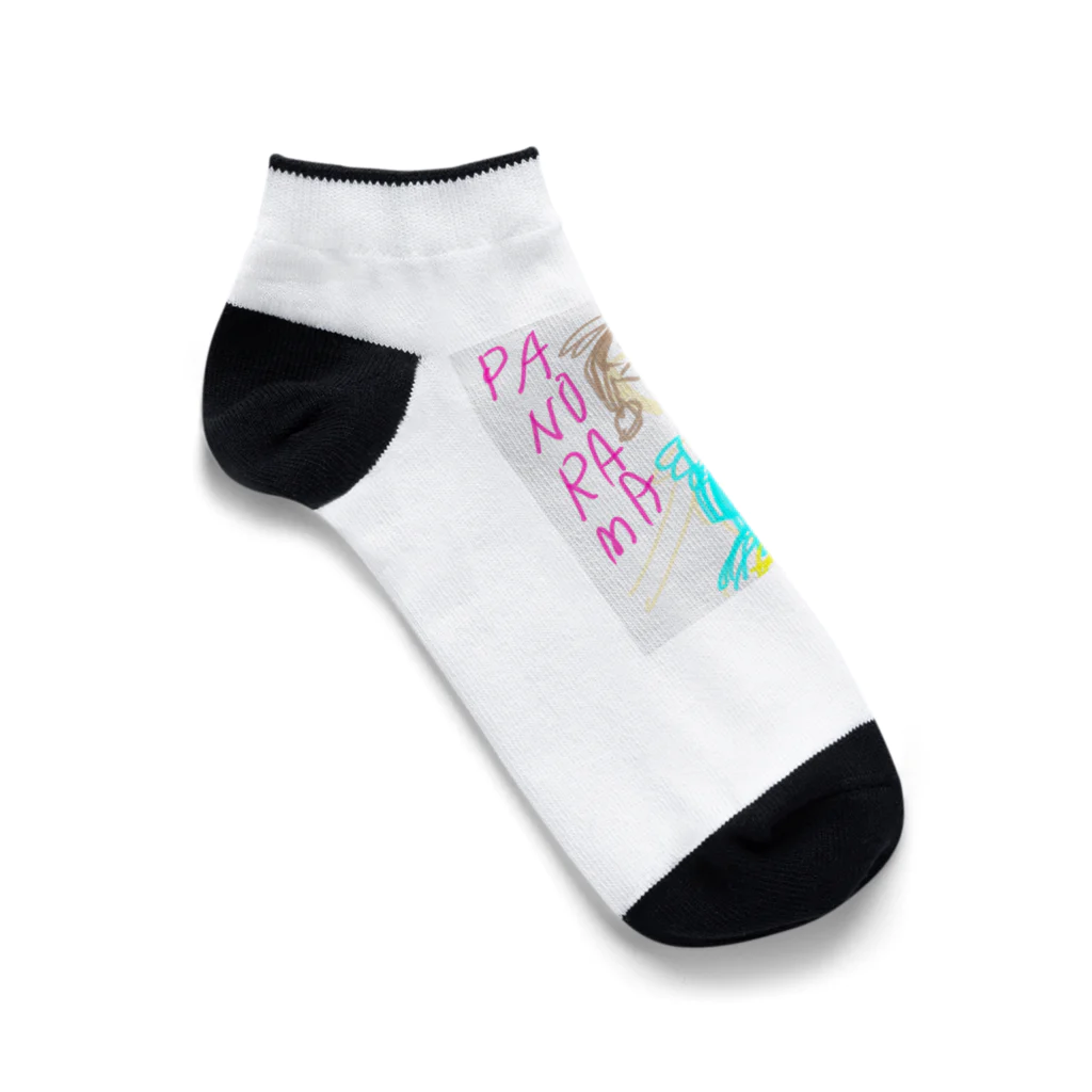 panoramaworldのPANOちゃん Ankle Socks