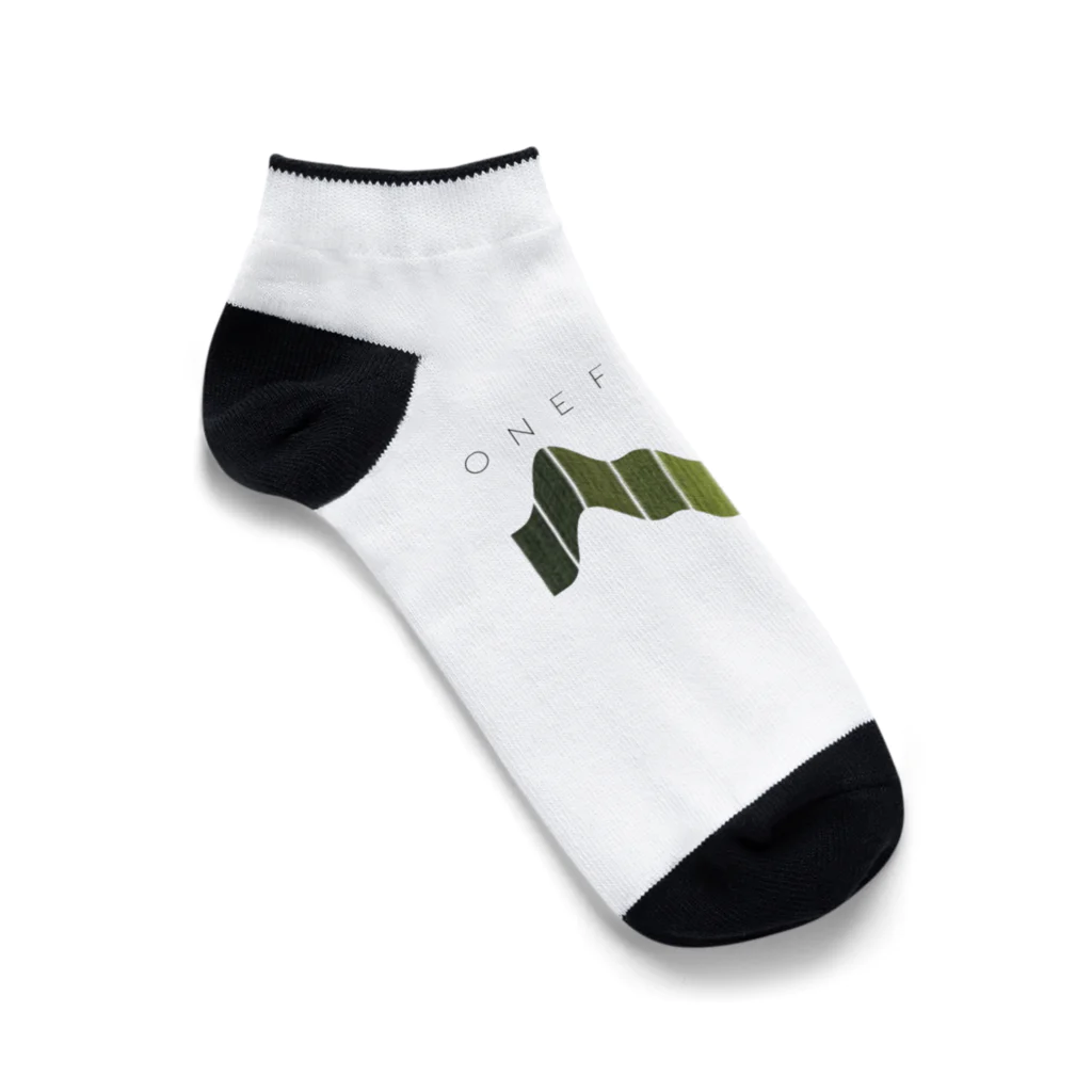 OneFieldsのGreen field Ankle Socks