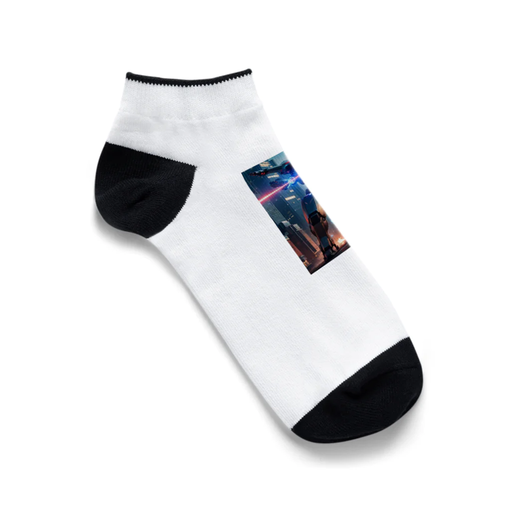 OTIRUBUTUBUTUのライオンロボットV1 Ankle Socks