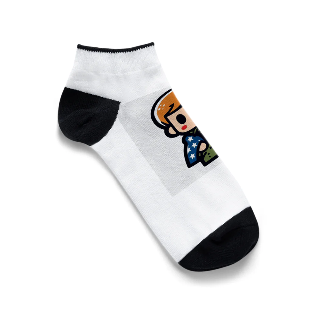 Golovekobe♡❤️のアメリカンな男の子 Ankle Socks