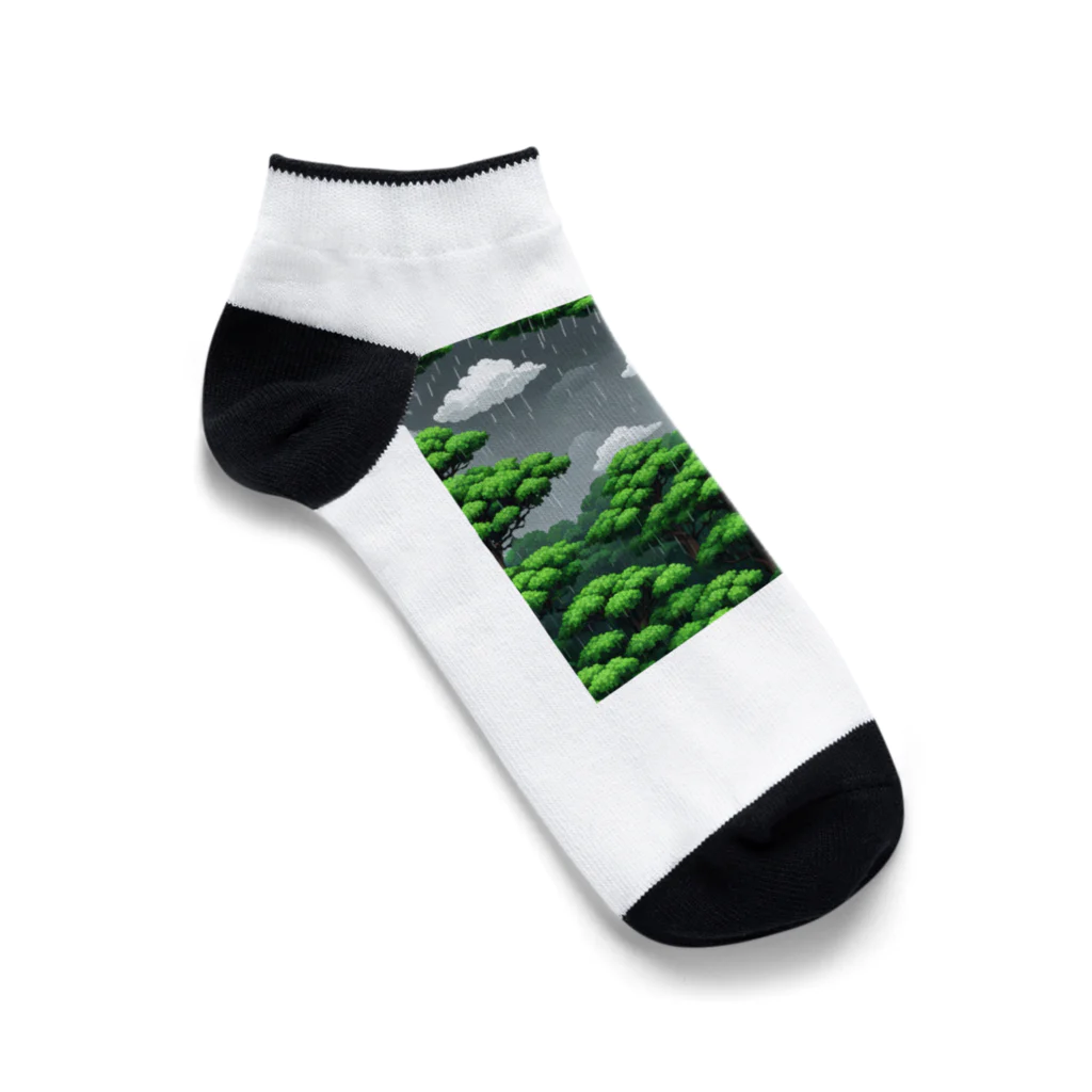 yukki1975の6月_梅雨 Ankle Socks