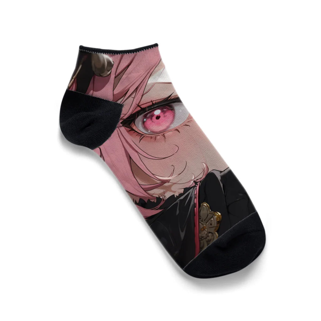 ぶーたんの黒服の女王 Ankle Socks