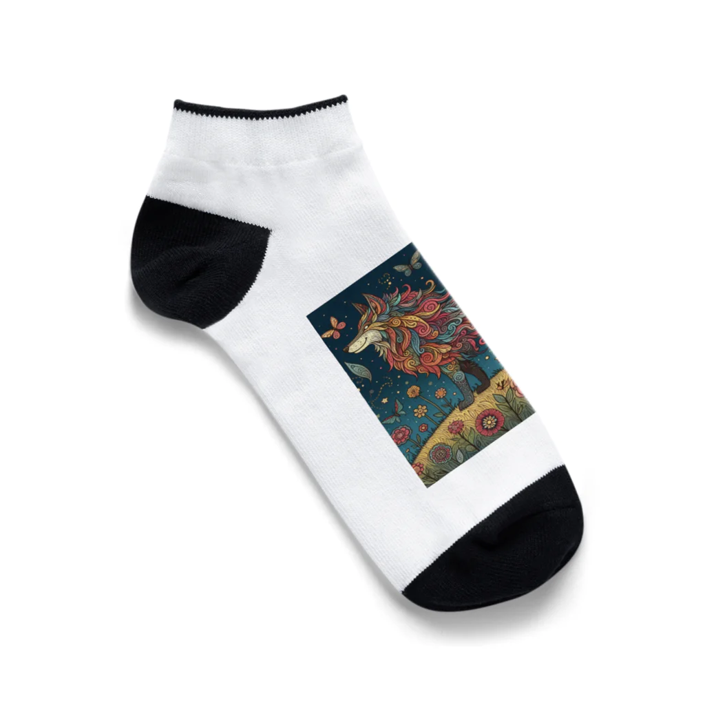 SaBATaNの狼シリーズ1 Ankle Socks