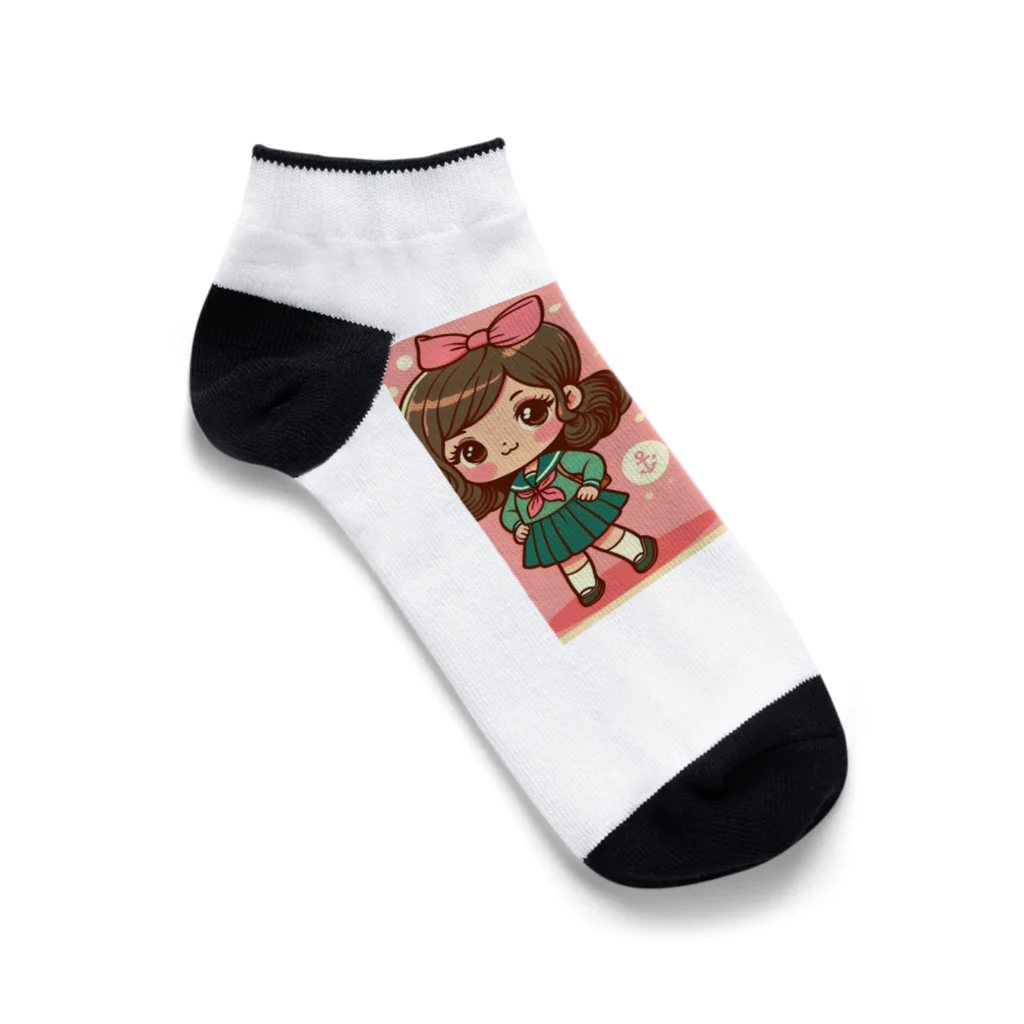 NACJACの制服の女の子 Ankle Socks