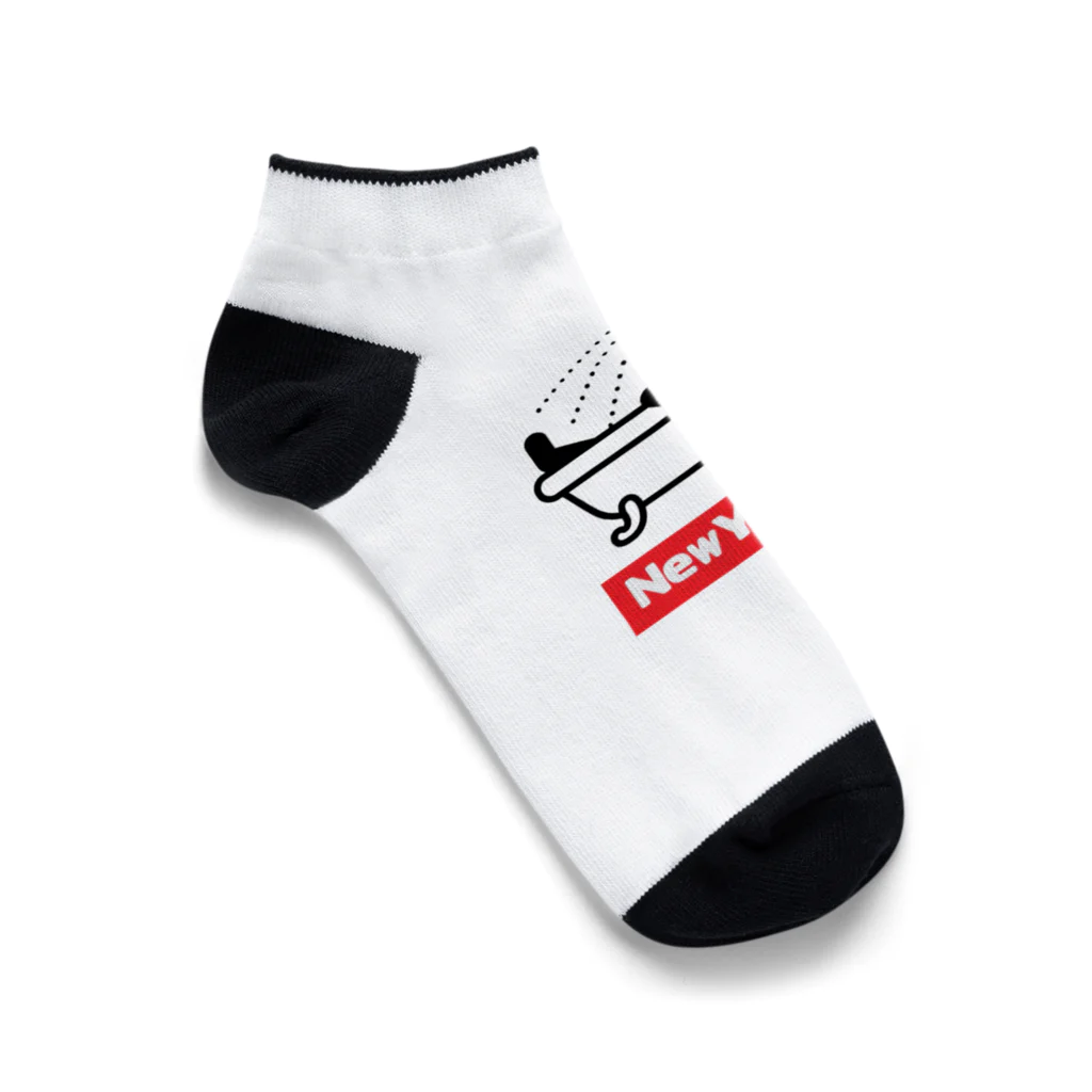 brwild7のニューヨーカー（シャワー） Ankle Socks