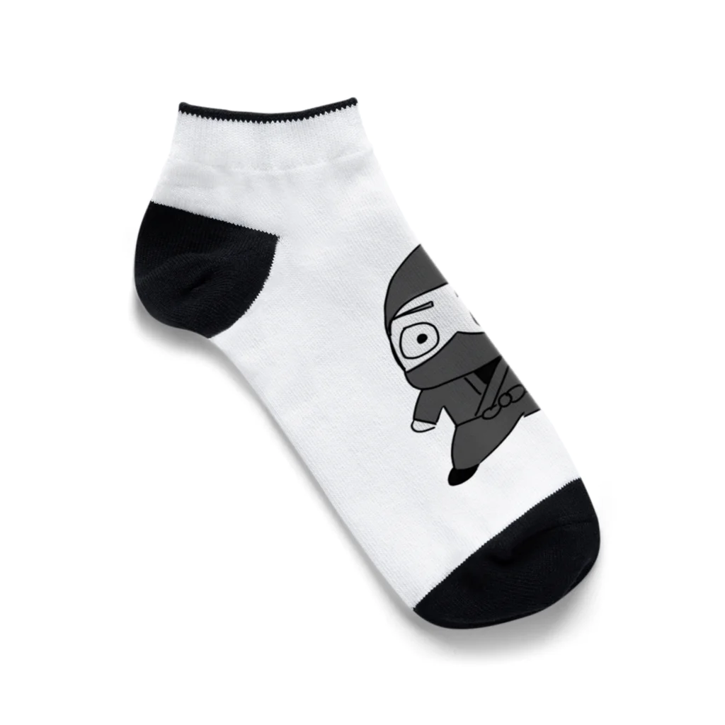ススキ🌾の走る忍者 Ankle Socks