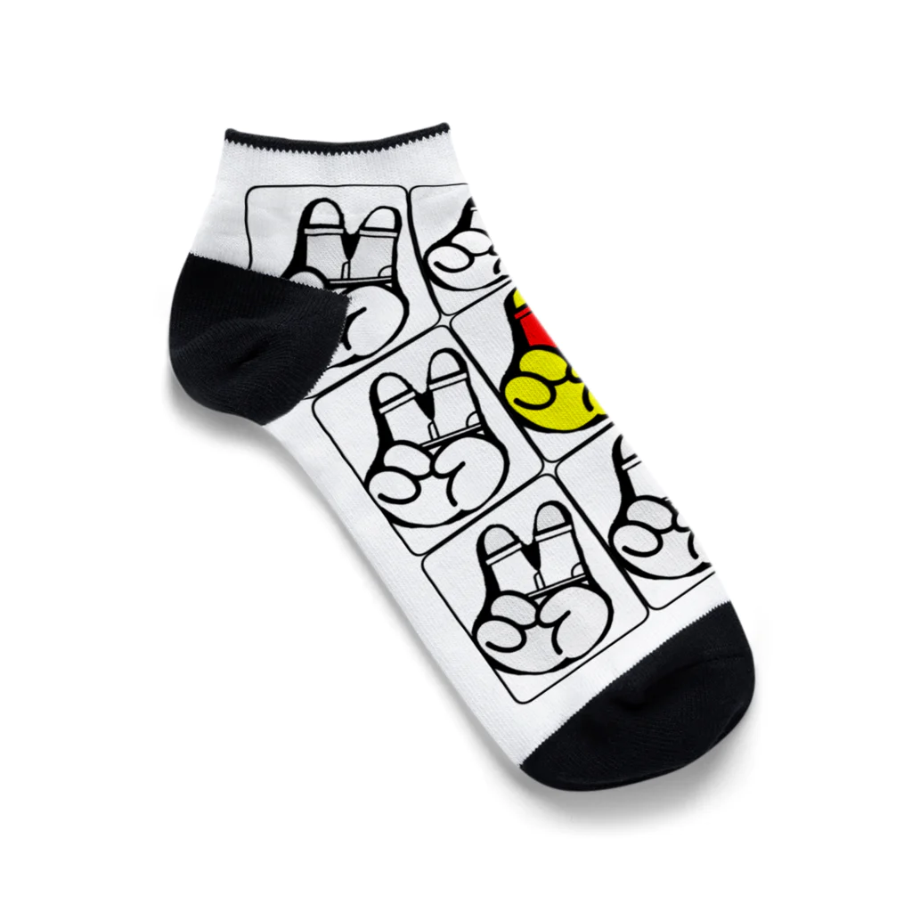 岩渕ケーシンofficialstoreの『パンツピース』  Ankle Socks