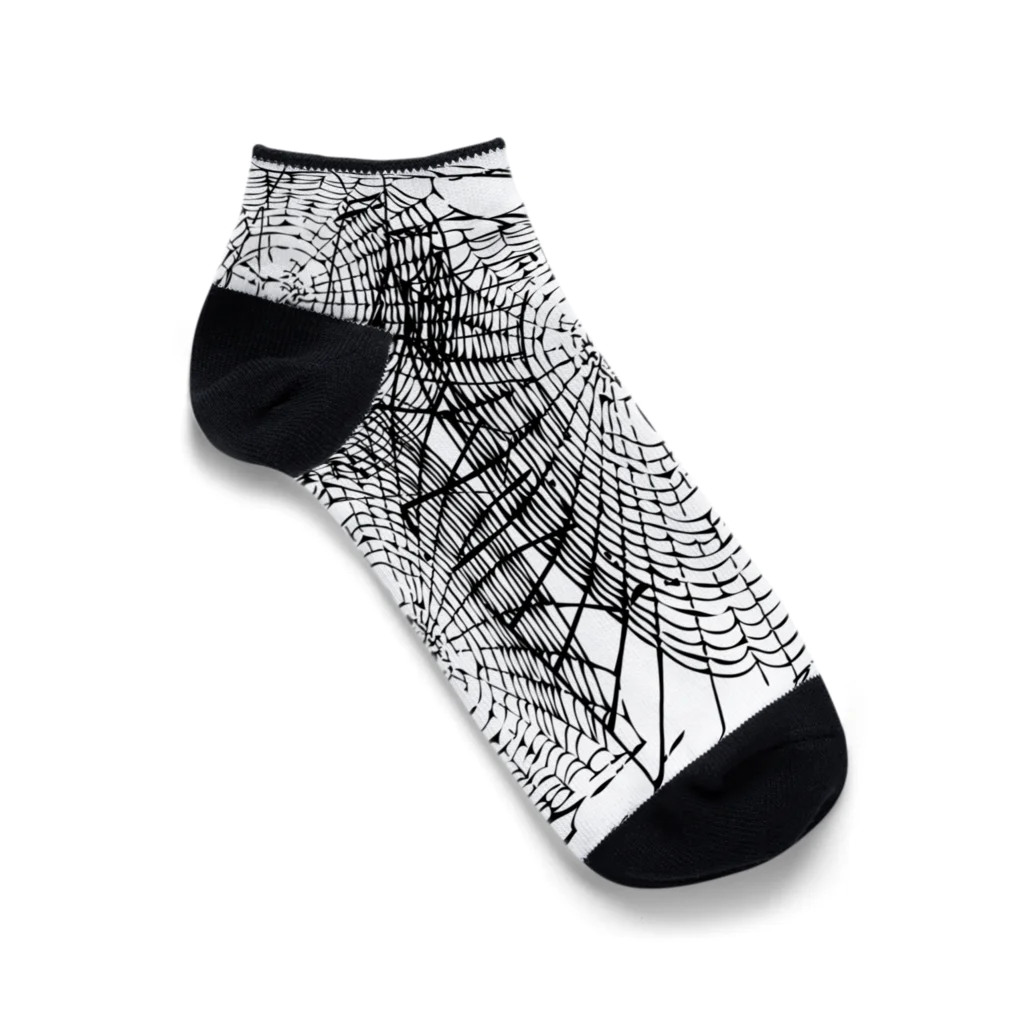  1st Shunzo's boutique のspiderweb  くるぶしソックス