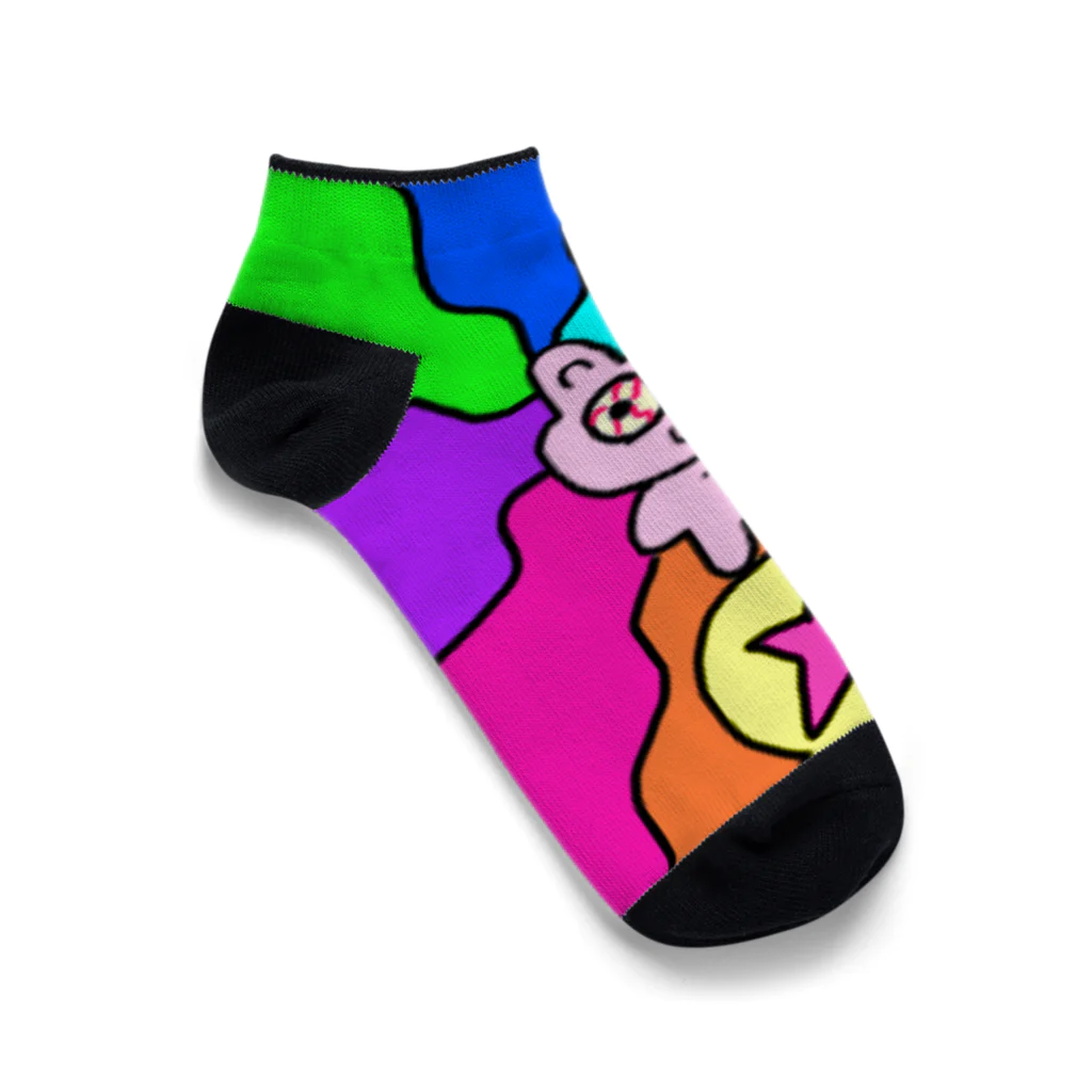 おまぬけ商店の3.5次元夢遊病 Ankle Socks