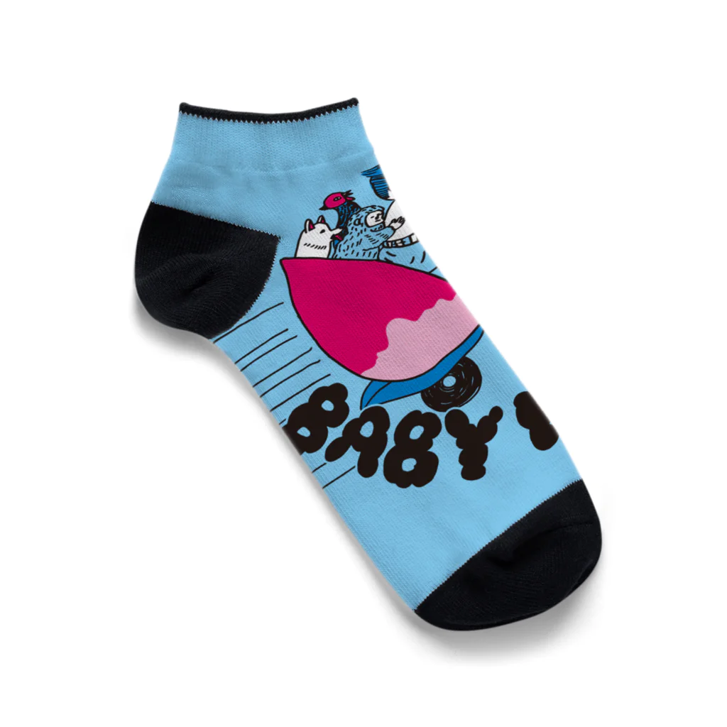 OKAMEのBABY IN CAR Ankle Socks