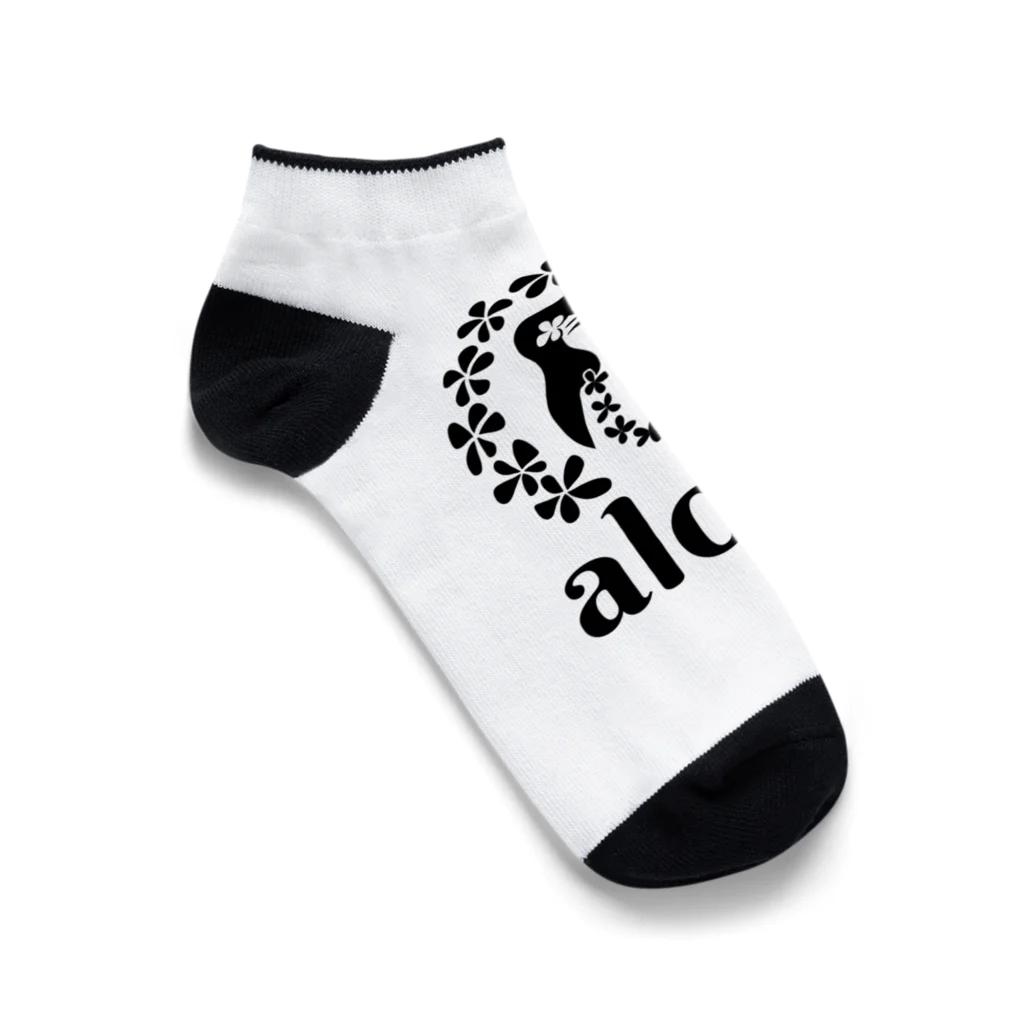 チノサーフアートのAloha girl Ankle Socks