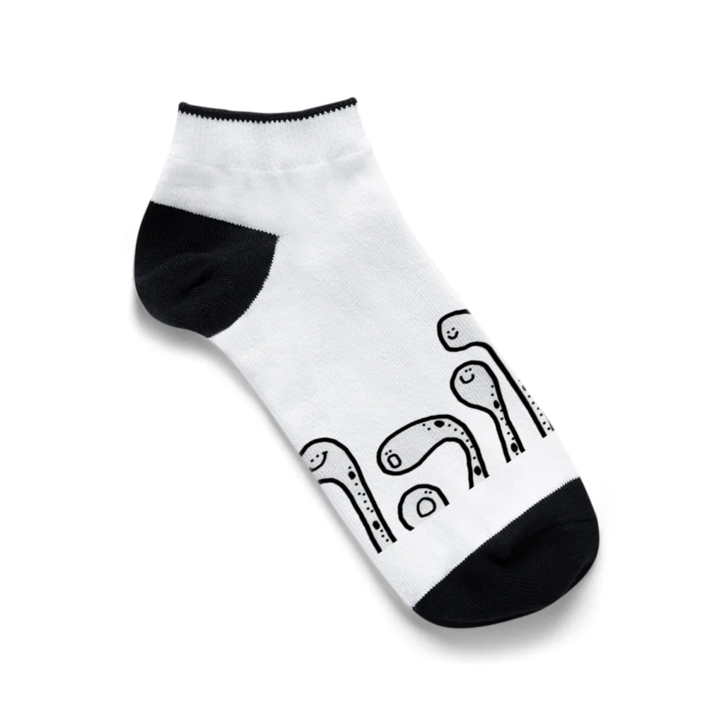 ぎょぎょまあとのチンアナゴ Ankle Socks