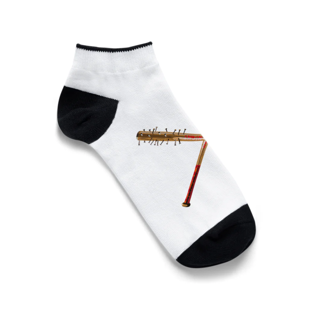 月が輝くこんな夜にの釘バット Ankle Socks