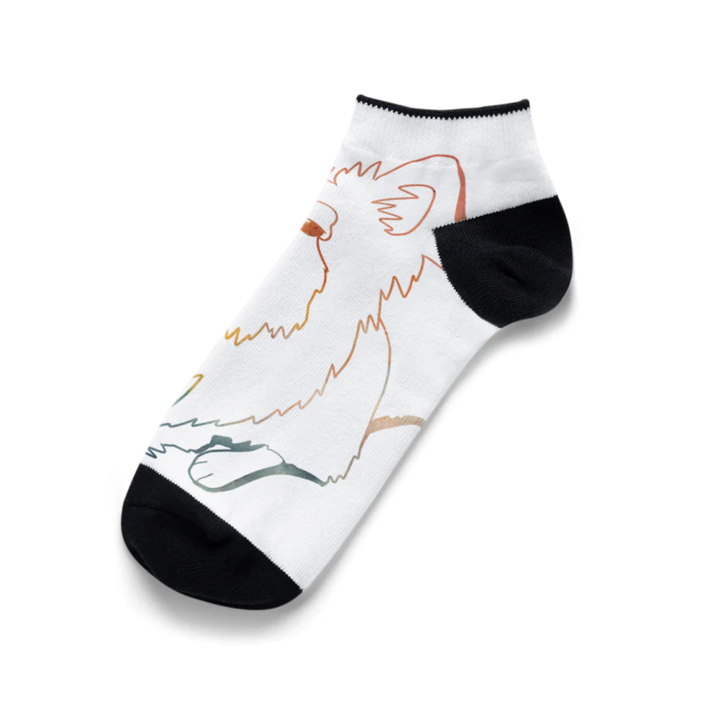 こてつ日誌の【サンプル】オーダーうちの子グッズ Ankle Socks