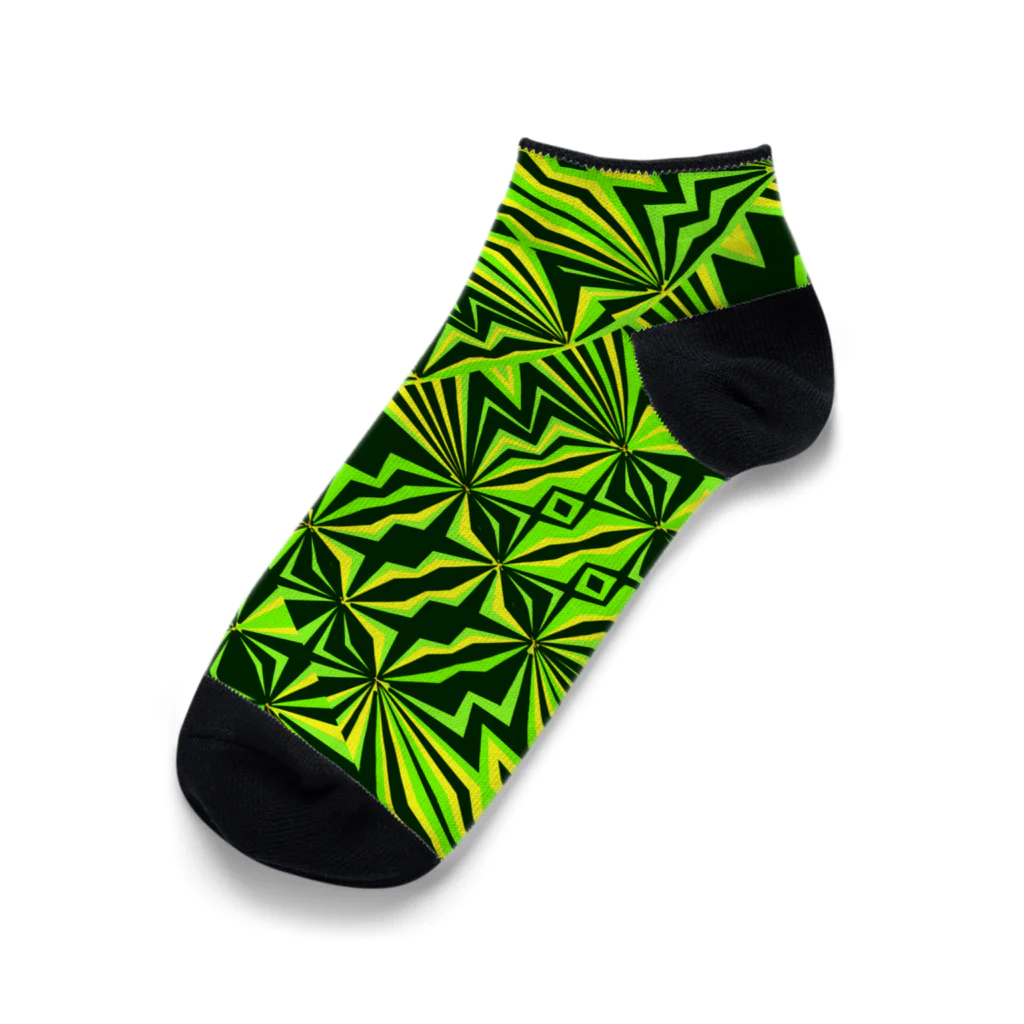 ✨🌈✨ユラクラカン🇯🇵 ✨🌈✨の🌴植物の楽園🌴ジャングリア🌳 Ankle Socks