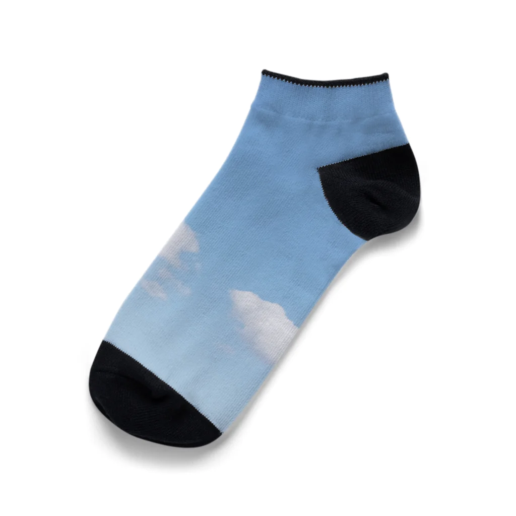 nikarasの春色の空 Ankle Socks