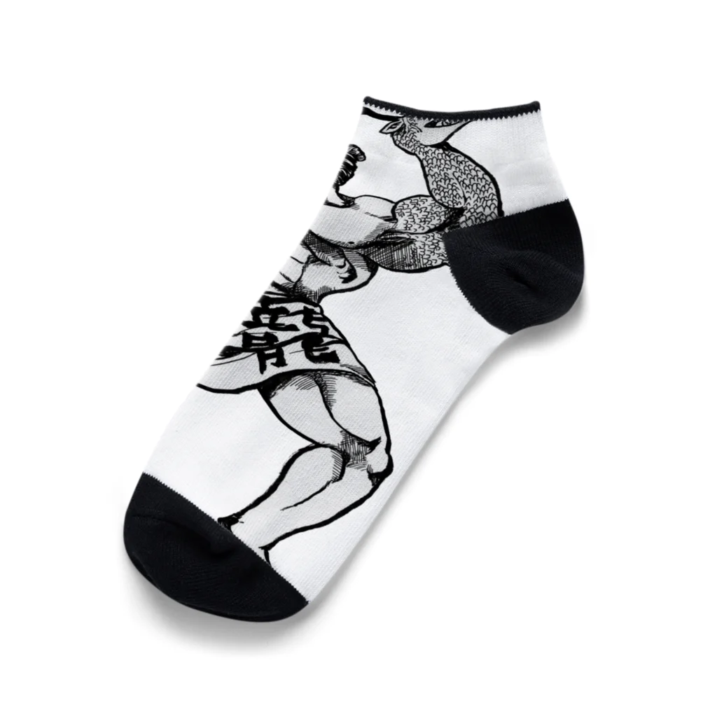 OtoMoyaの仁王龍 Ankle Socks