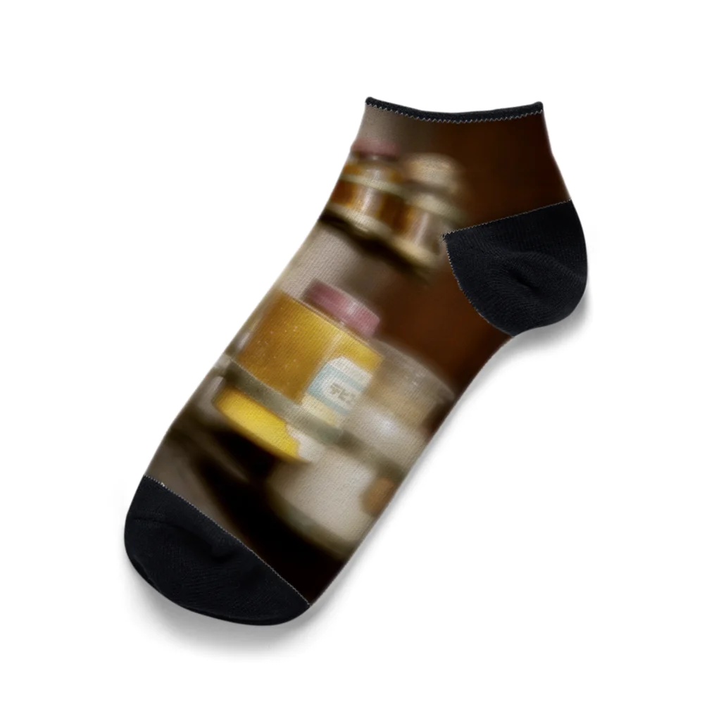 TAARAHANのcircular medicine rack Ankle Socks