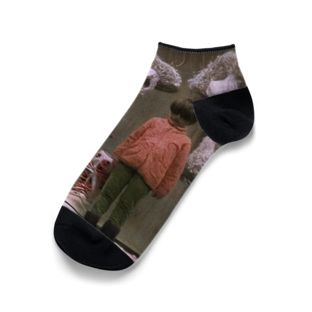 🍩tarojiro(たろじろ) shop🍩のHEEL BOOTS MONSTER by AI Ankle Socks