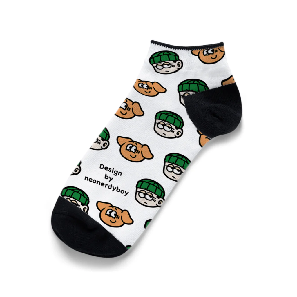 NEONERDYBOYのOSCAR AND THE BOY SOCKS Ankle Socks