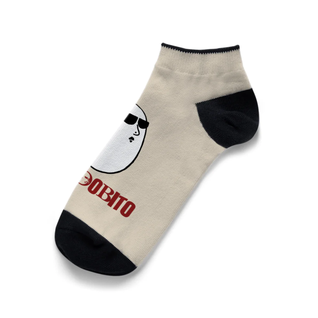 Culture Clubの[ TAMAGOBITO ] 卵人アイコン ショートソックス Ankle Socks