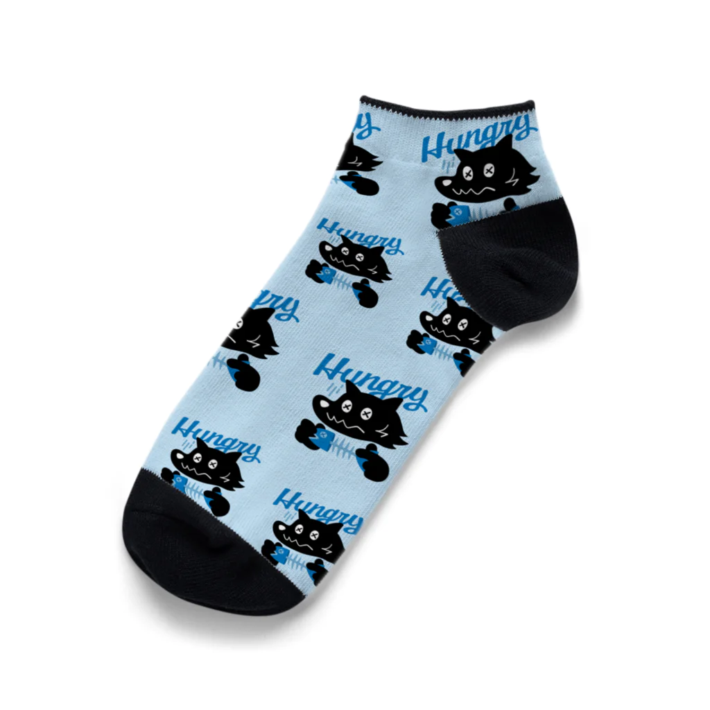 kocoon（コクーン）の空腹でハングリー犬 Ankle Socks