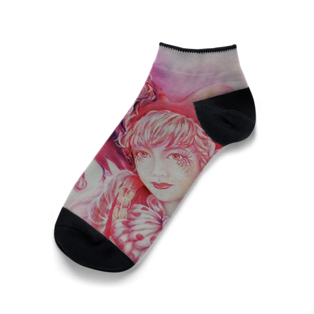 Happy Circusのハッピークラウン5 Ankle Socks