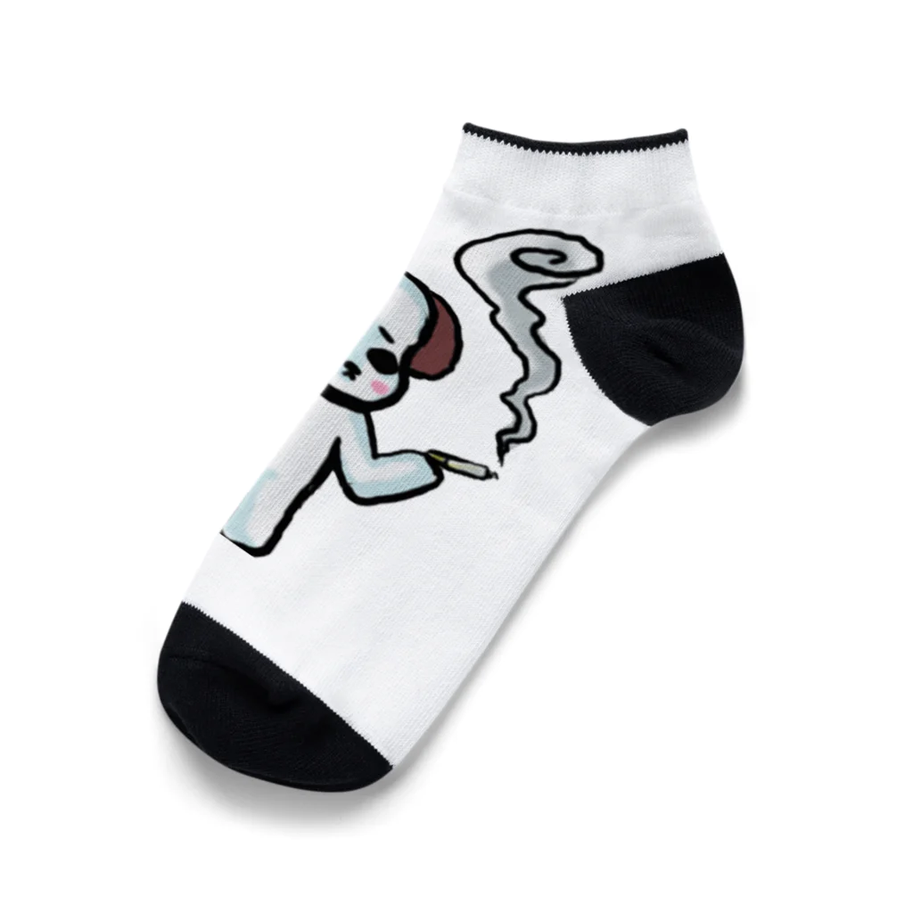 れんきちのやさぐれ犬くん Ankle Socks