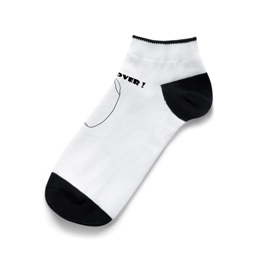 佐野画伯のこめ。 Ankle Socks