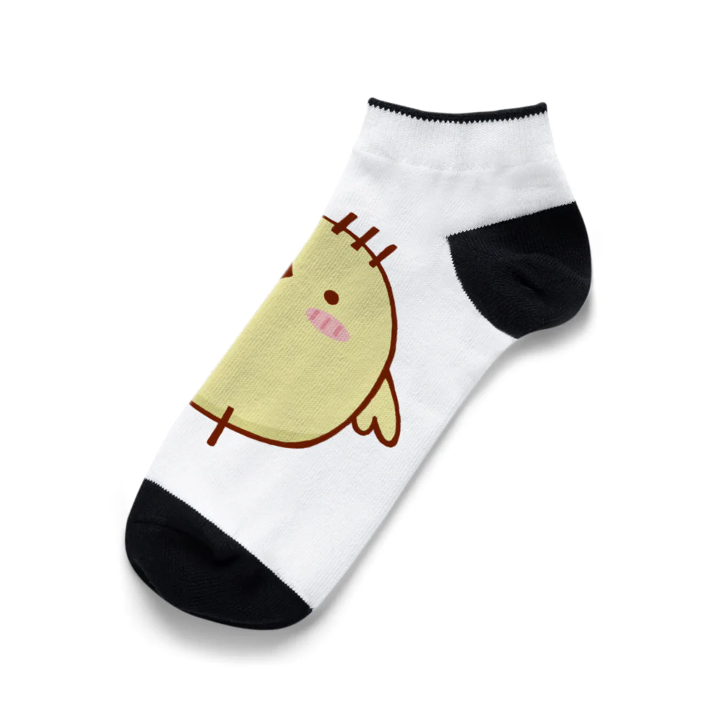 親鳥えぬのゆるいひよこ Ankle Socks