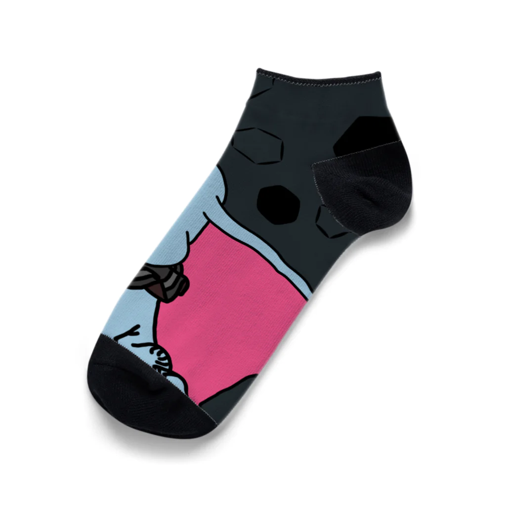 A-RDLN（エーラディレン）のBLACK・Dumbo Ankle Socks