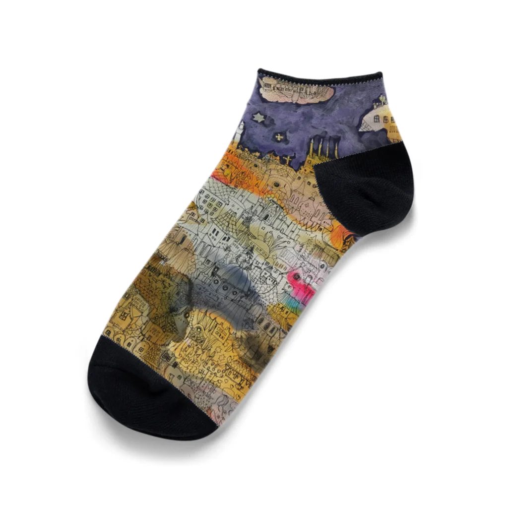 ennakonomaのバビローン Ankle Socks