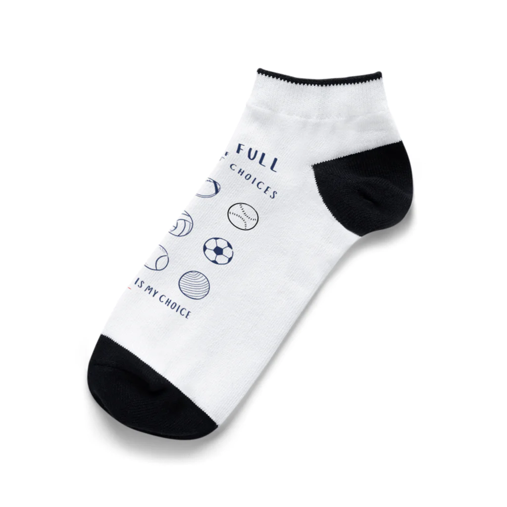 jamfish_goodiesのCHOICEバスケ Ankle Socks