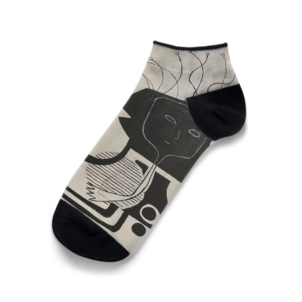 YUKIO38のツキヨノカゼ Ankle Socks