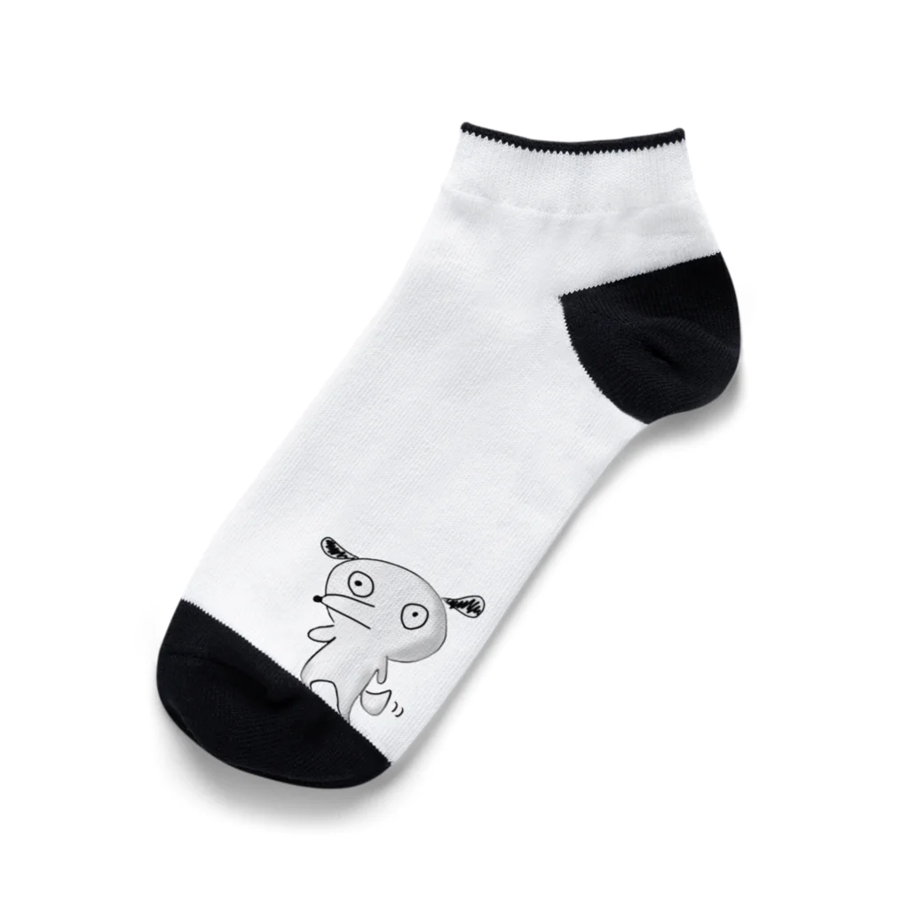 さくしょっぷのいっぬくん Ankle Socks