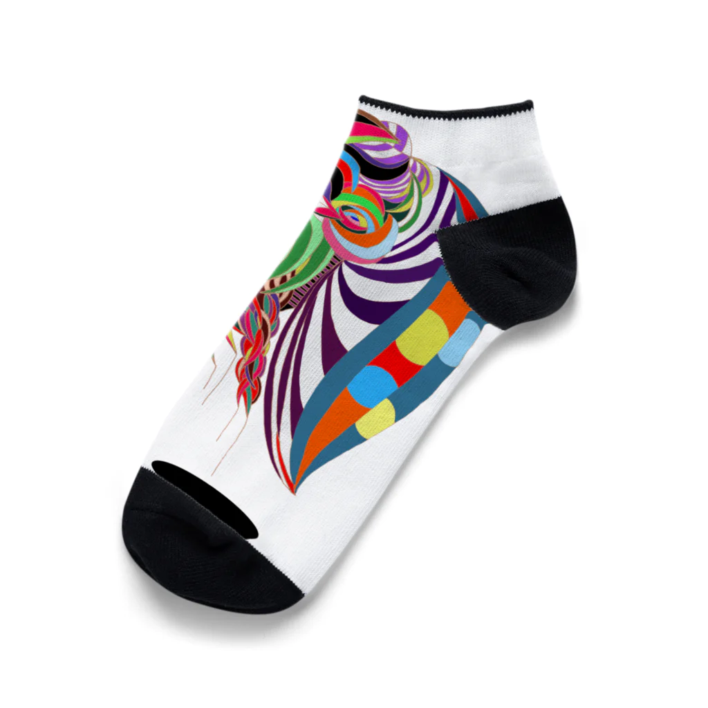 PiannworKsのみじんこ Ankle Socks