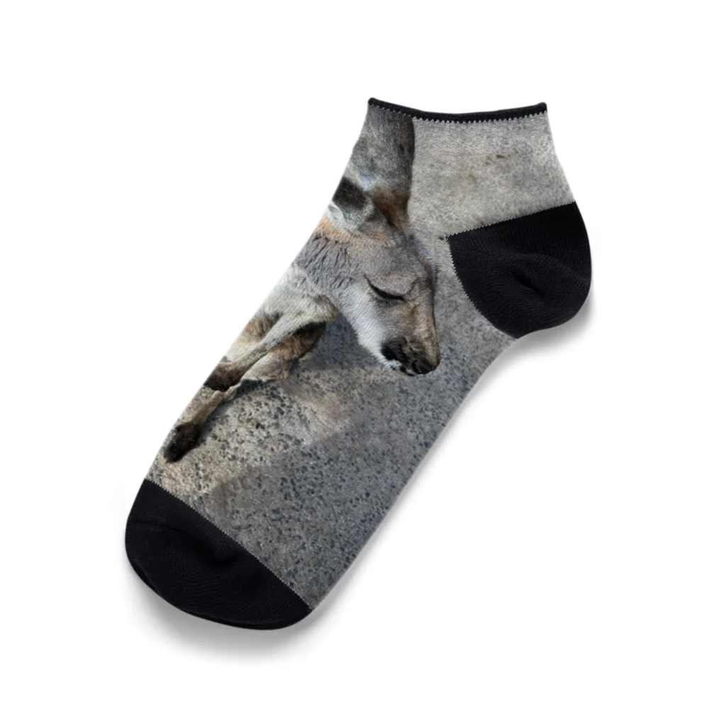 にこにこのカンガルーグッズ Ankle Socks