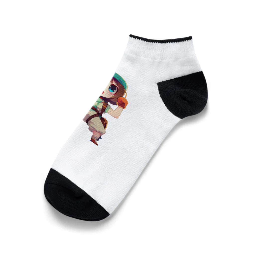 スバルSUZURI店のクライム Ankle Socks