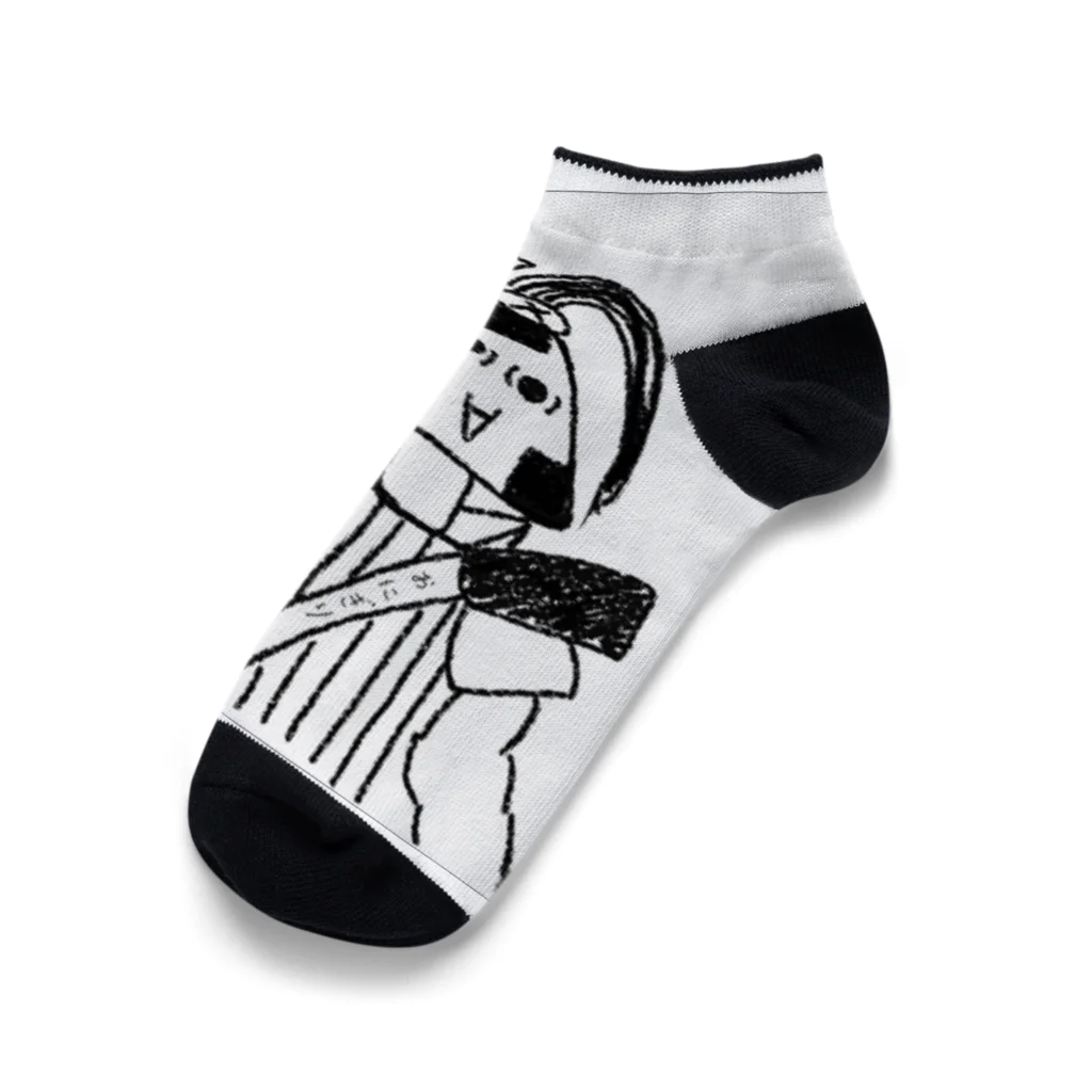 おにぎりソルジャーでござるよのおにぎりソルジャーでござるよ Ankle Socks