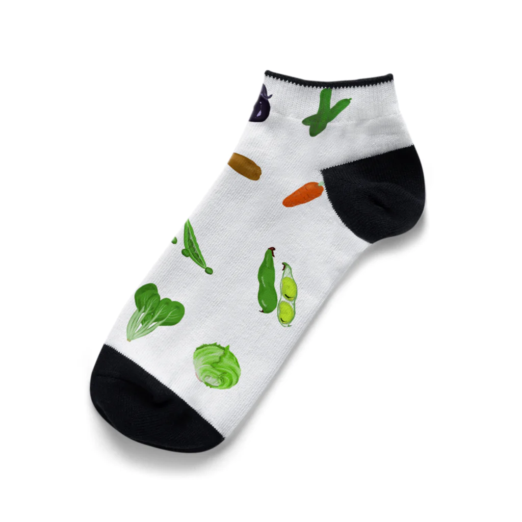 GREEN LIFE TAKAのベジらいふ Ankle Socks