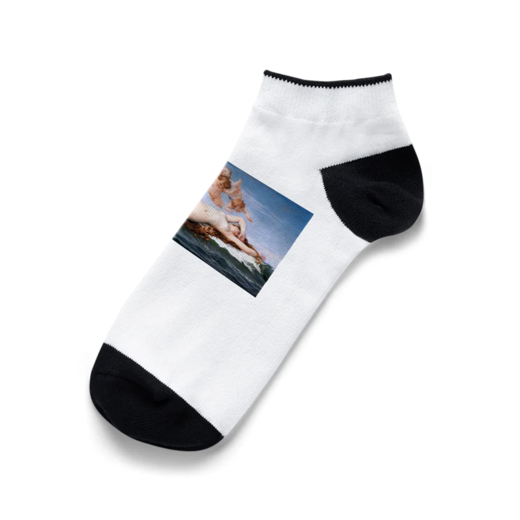 えとーの趣味商品店の『ヴィーナスの誕生』アレクサンドル・カバネル Ankle Socks