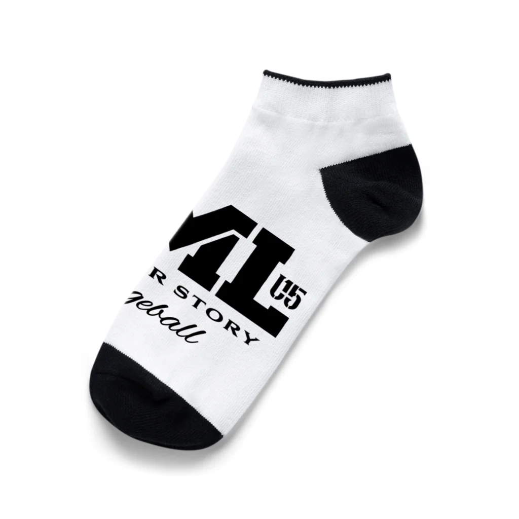 TRSのTML クロ Ankle Socks