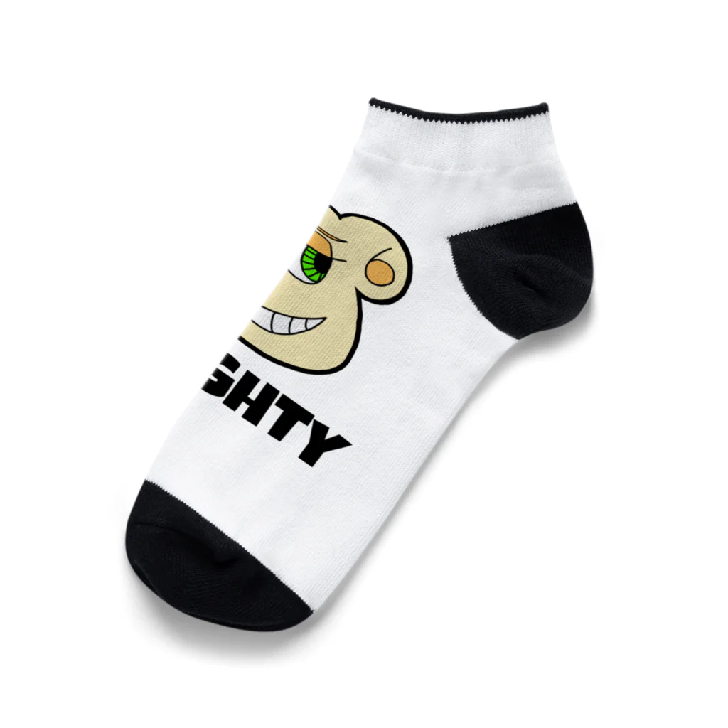 NAUGHTYのNAUGHTY BEARくん Ankle Socks