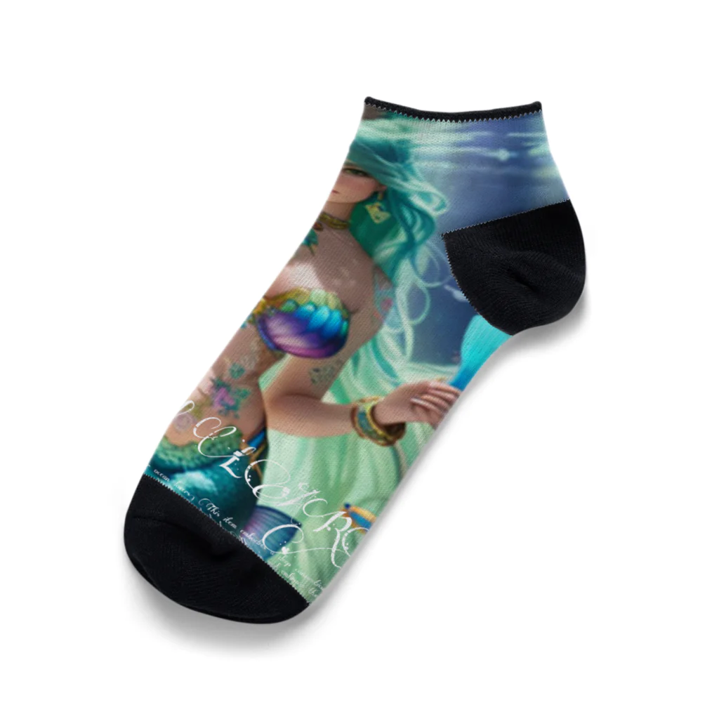 💖宇宙整体♪🌈♪こころからだチャンネル♪💖のbeautiful  mermaid  LARA Ankle Socks