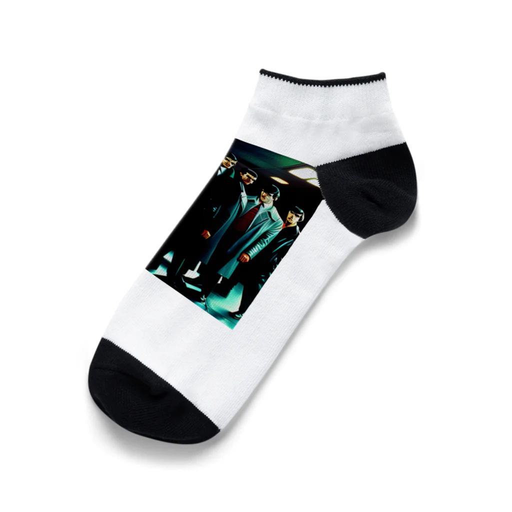 ayutyunのマフィアシティ Ankle Socks