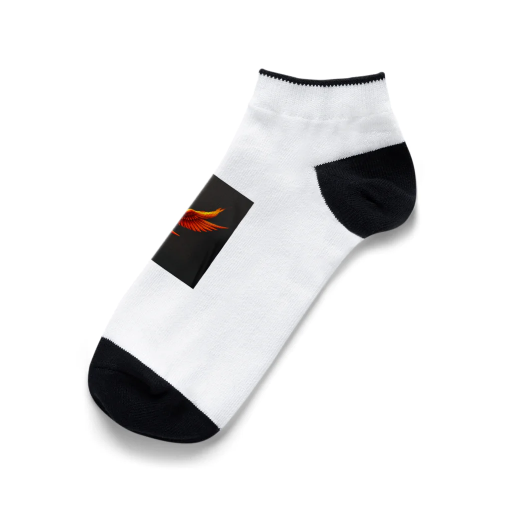 デザインショップ guccyのファイヤーバード Ankle Socks