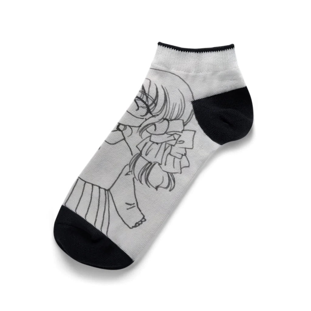 yurisacinのらんらん Ankle Socks