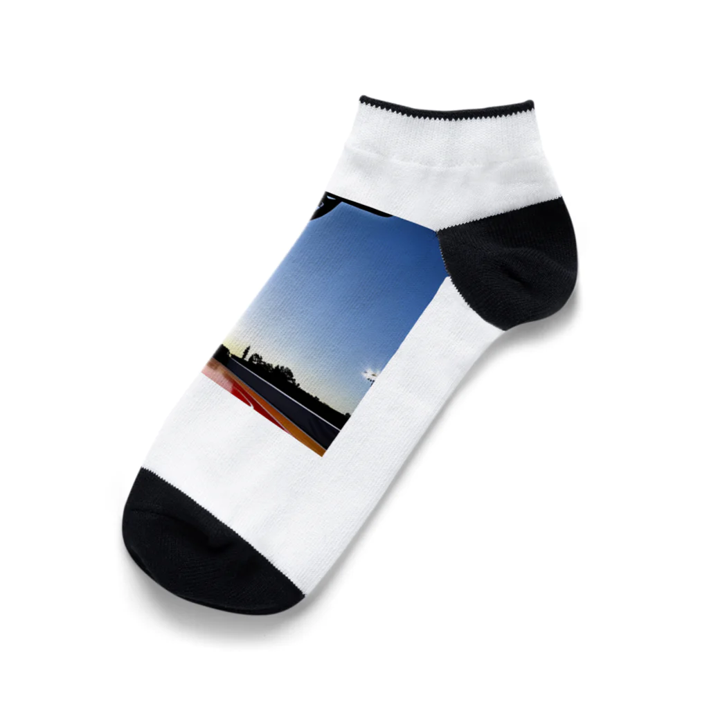 HIDEのかっこいいバスケットボール Ankle Socks